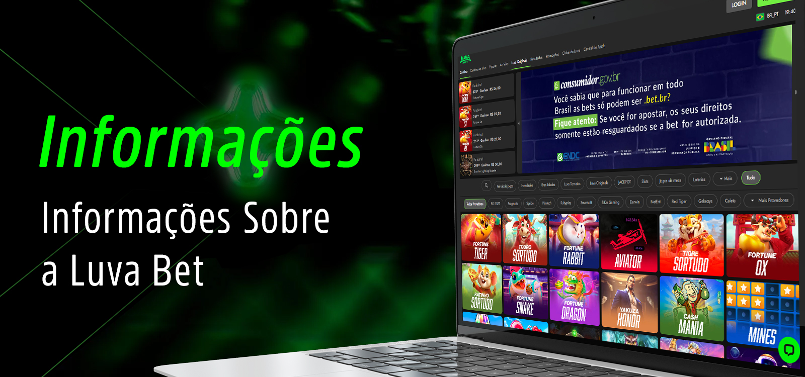 Casa de apostas Luva Bet para utilizadores do Brasil